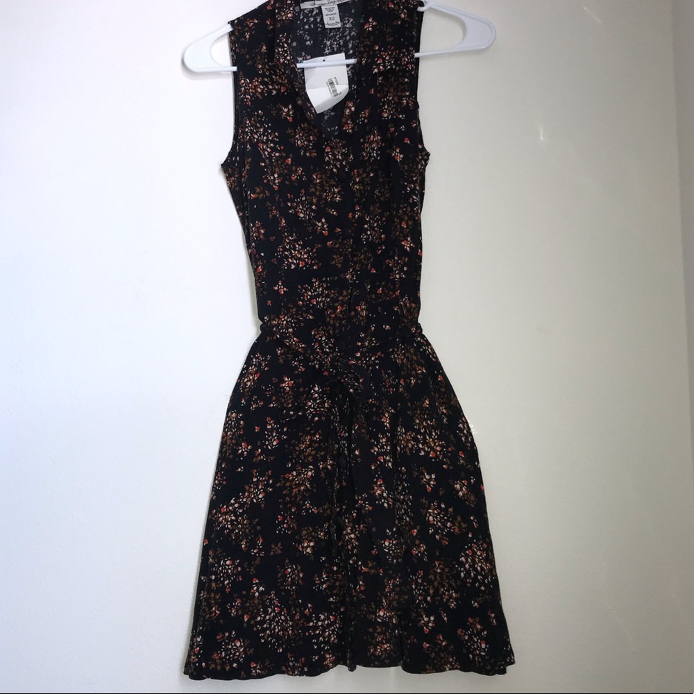 Flowery Flowy Button Up Dress